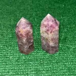 Lavender Rose Quartz Crystal Towers
